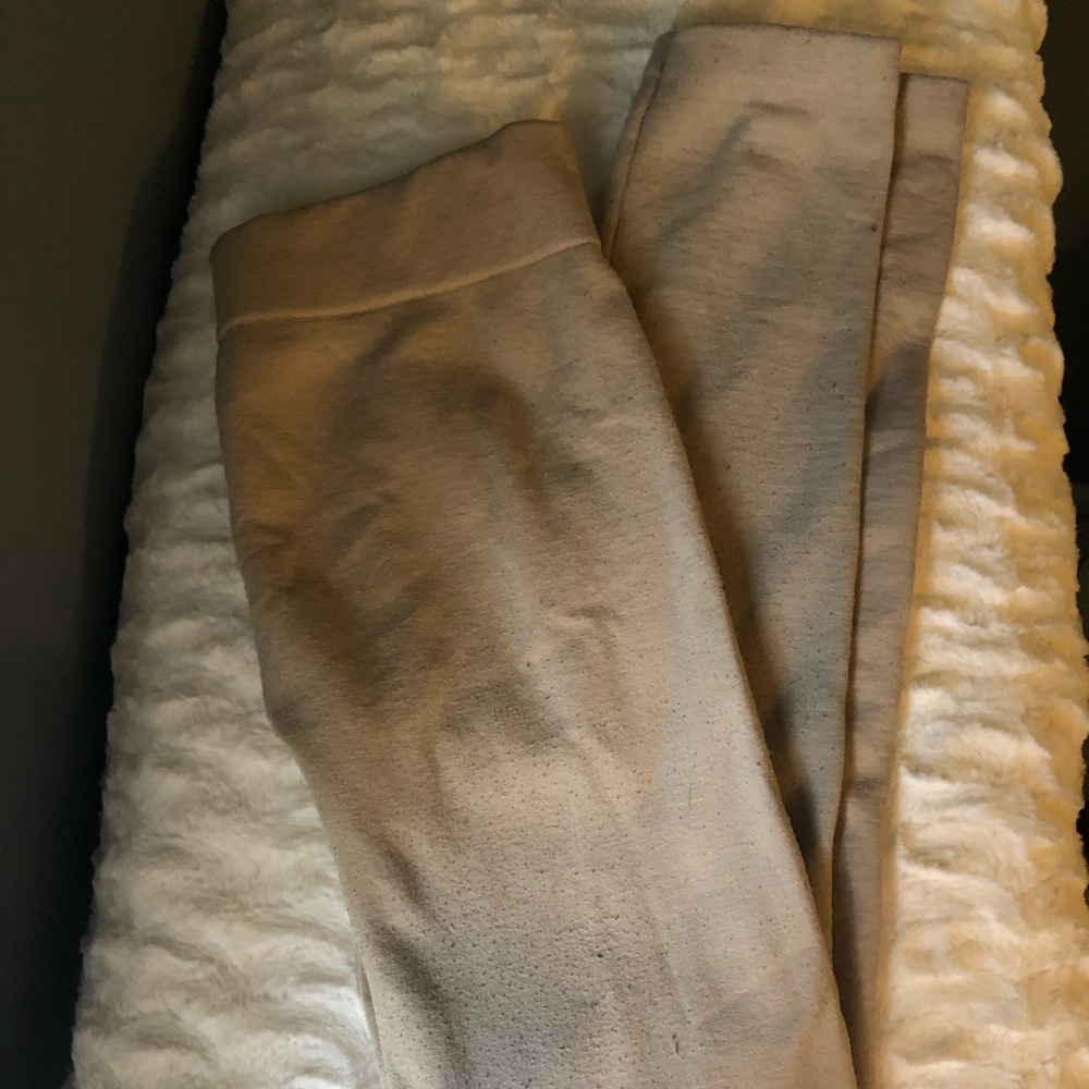 Nude fleece leggings